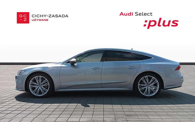 Audi A7 cena 194900 przebieg: 114600, rok produkcji 2019 z Poznań małe 667